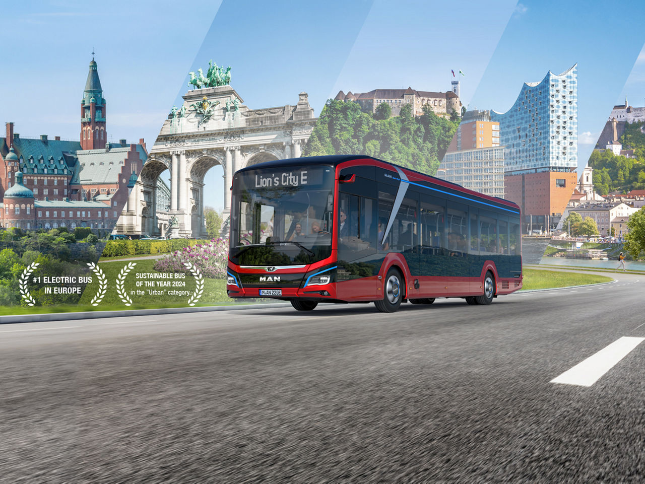 Low angle view of futuristic architecture, Skyscraper of office building with curve glass window,