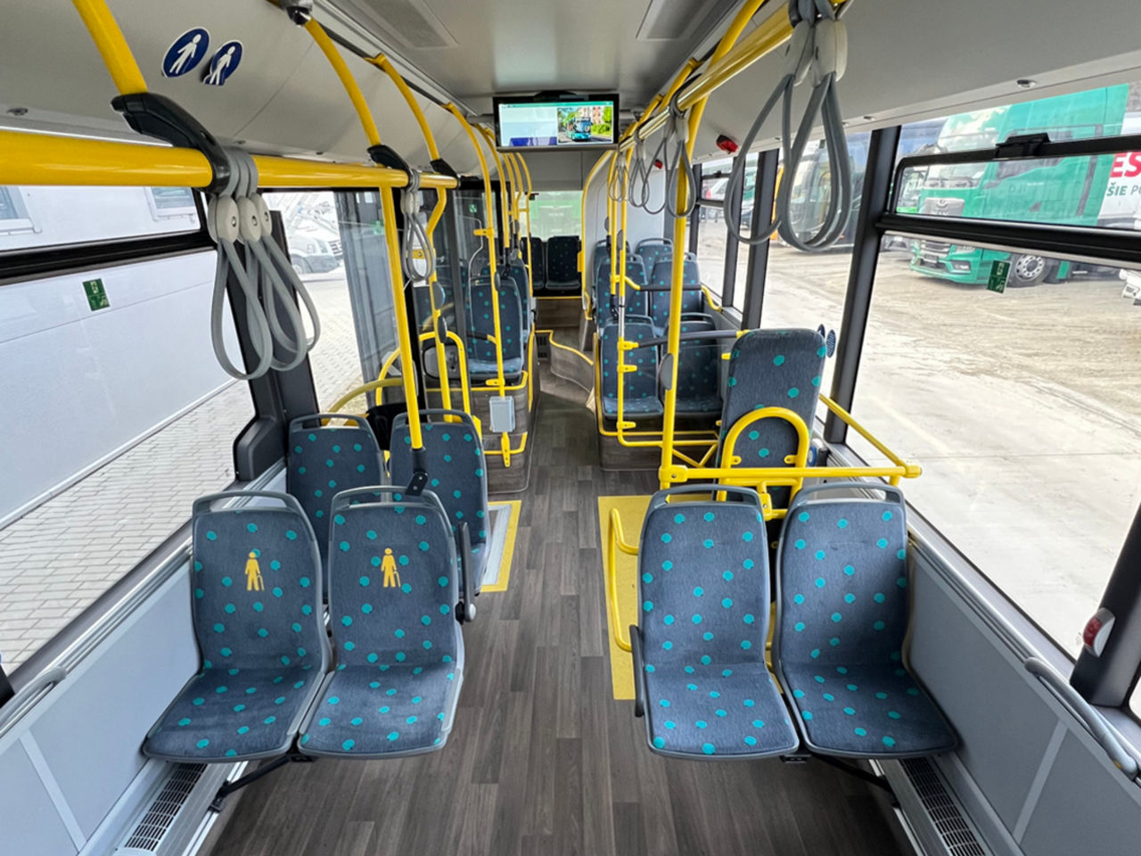 MAN Autobus Interiér so sedadlami