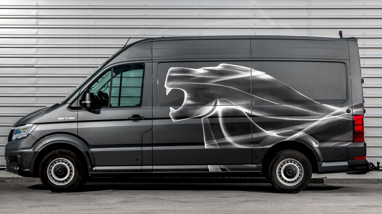 Decorative film “Fire Lion”