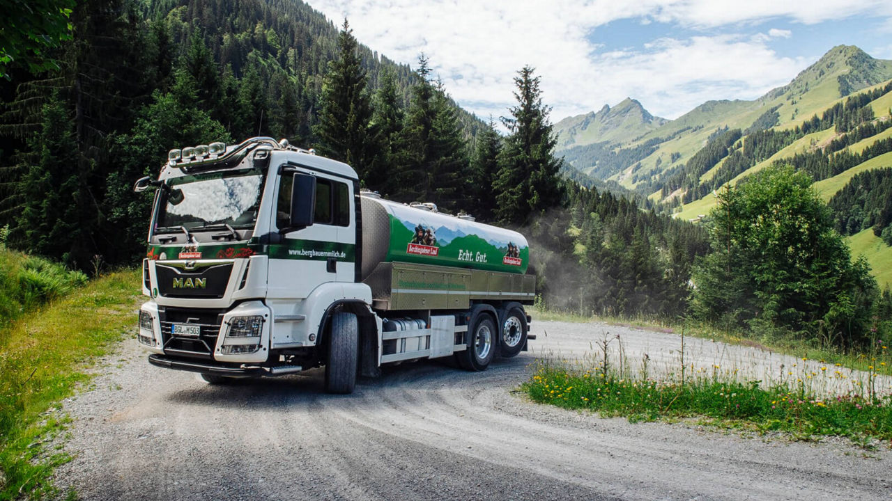 Almtruck im Berchtesgadener Land