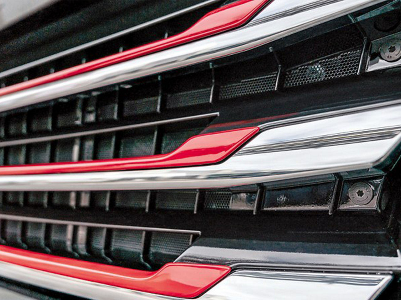 Kühlergrill mit MAN Designstreifen