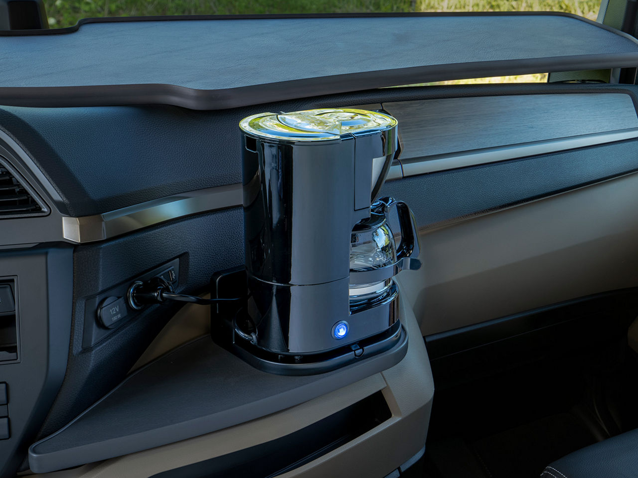 Machine à café MC054 (5 tasses) avec fiche de sécurité 24 V