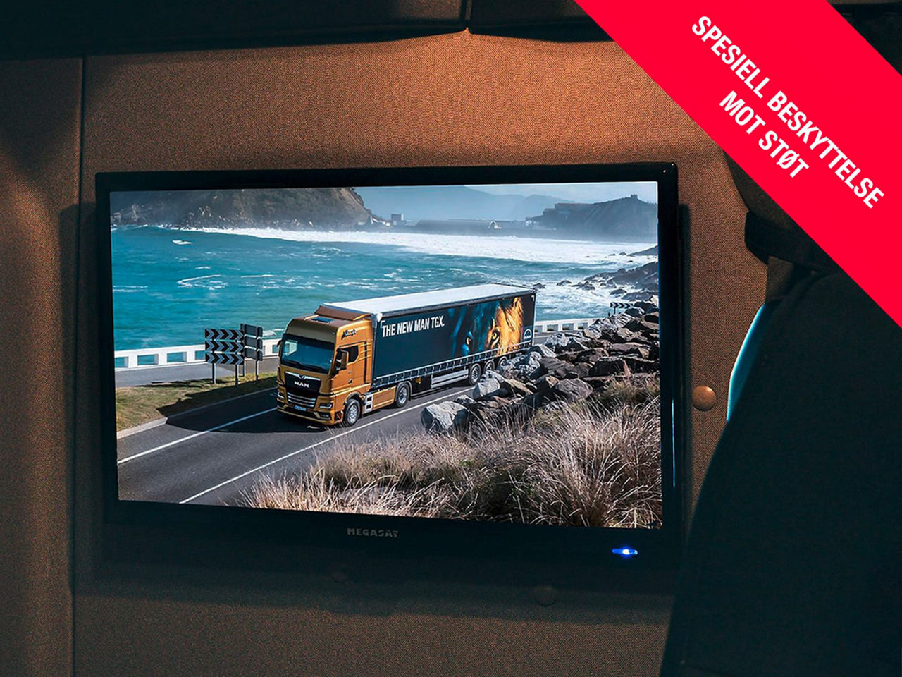 Smart-TV 24“ med monteringssett