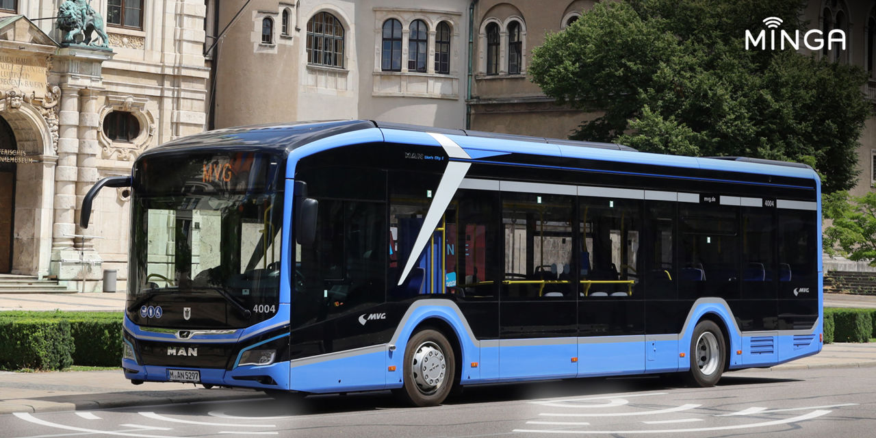 Der MINGA-Bus auf der Straße