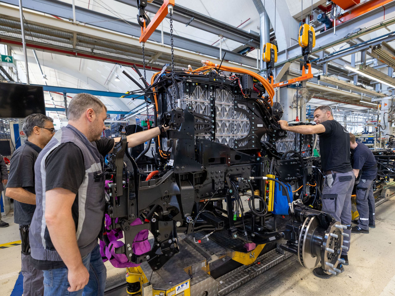 MAN eTruck Produktion