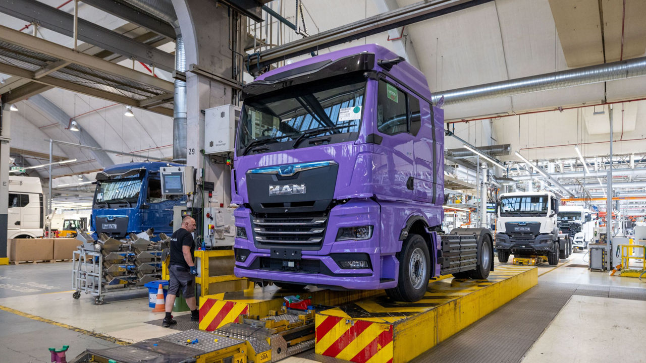 MAN eTruck Produktion
