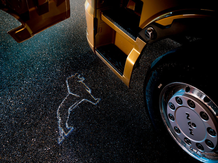 LED dveřní projektor