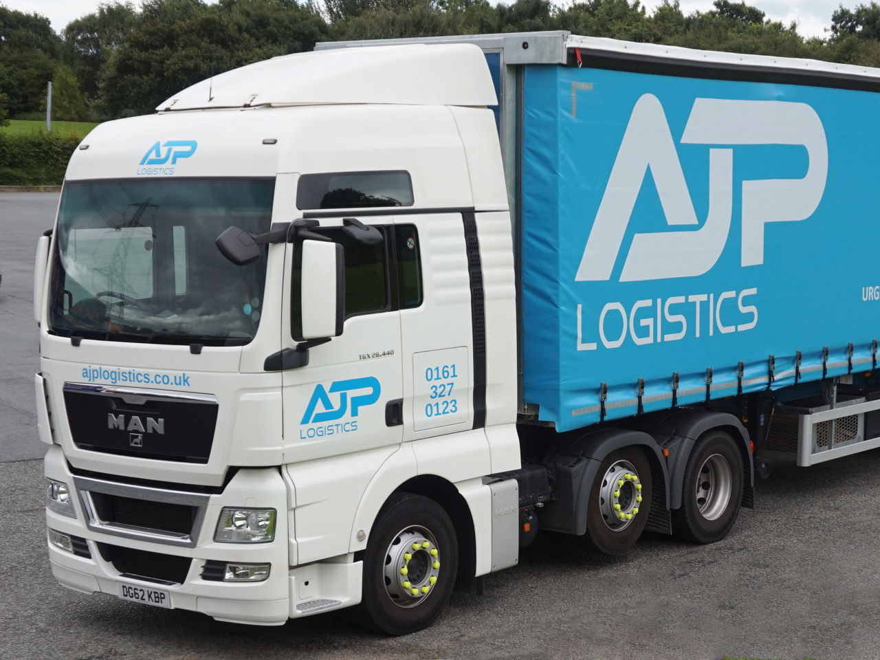 AJP Logistics Ltd truck