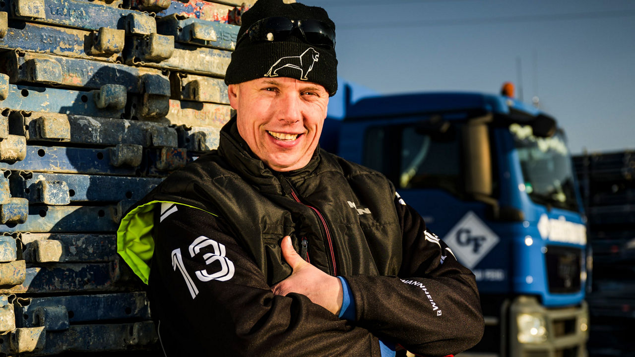 MAN driver Chris Merkl