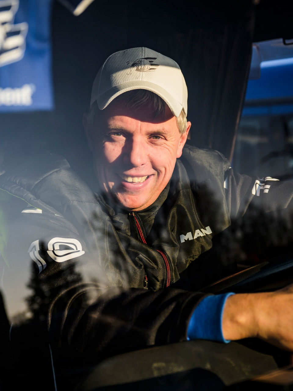 MAN Lkw Fahrer Chris Merkl