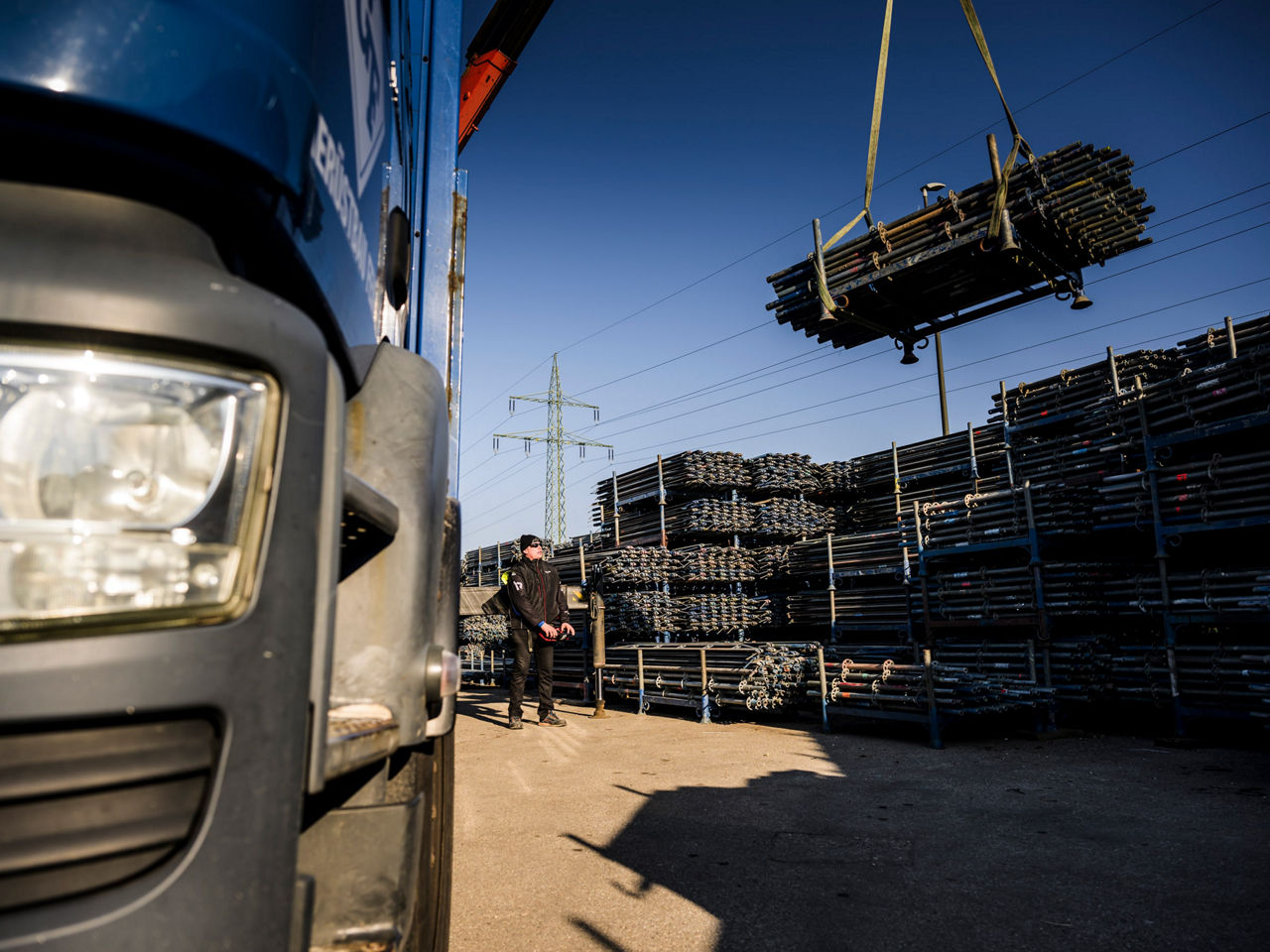MAN Lkw Fahrer Chris Merkl