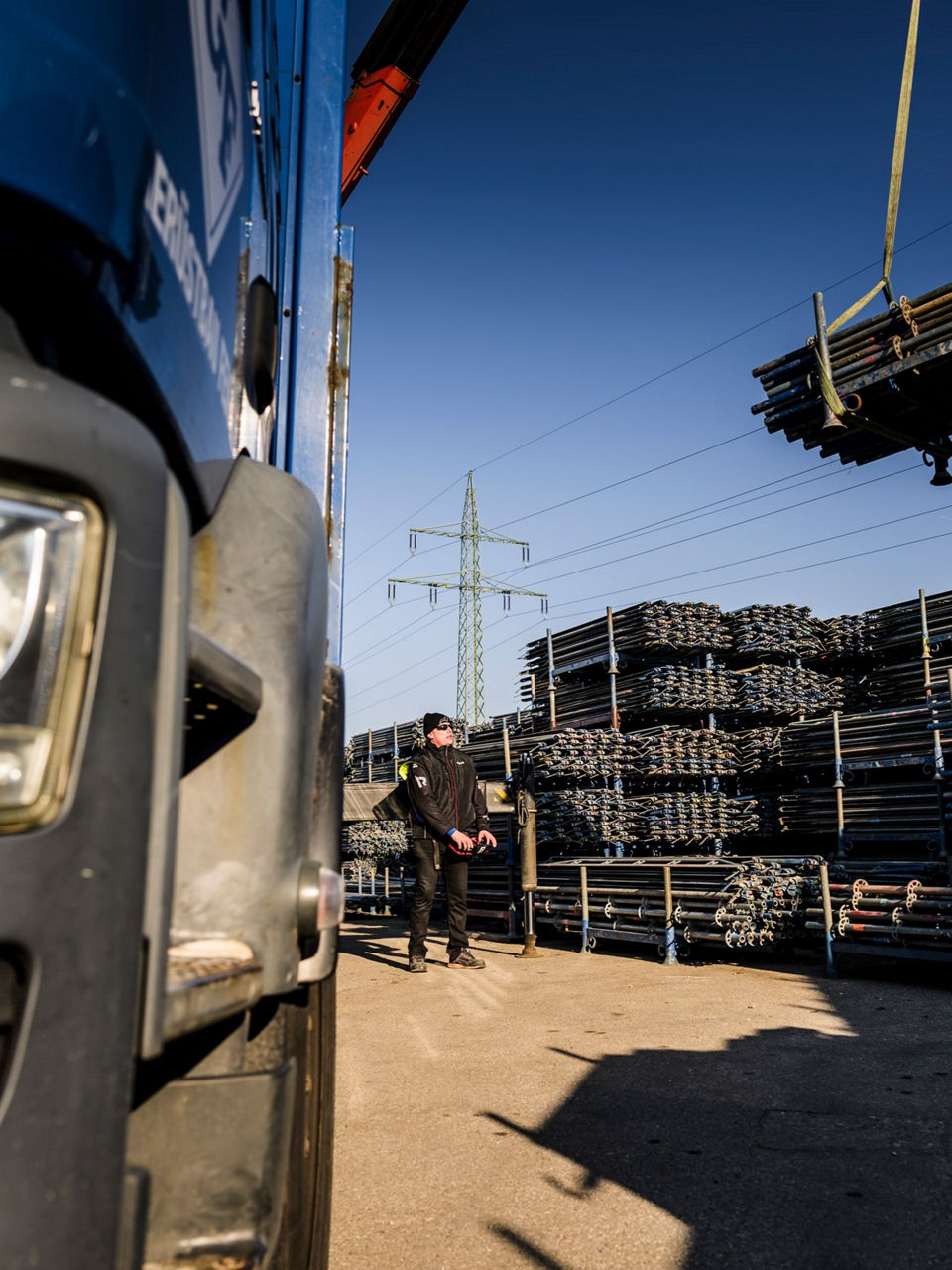MAN Lkw Fahrer Chris Merkl
