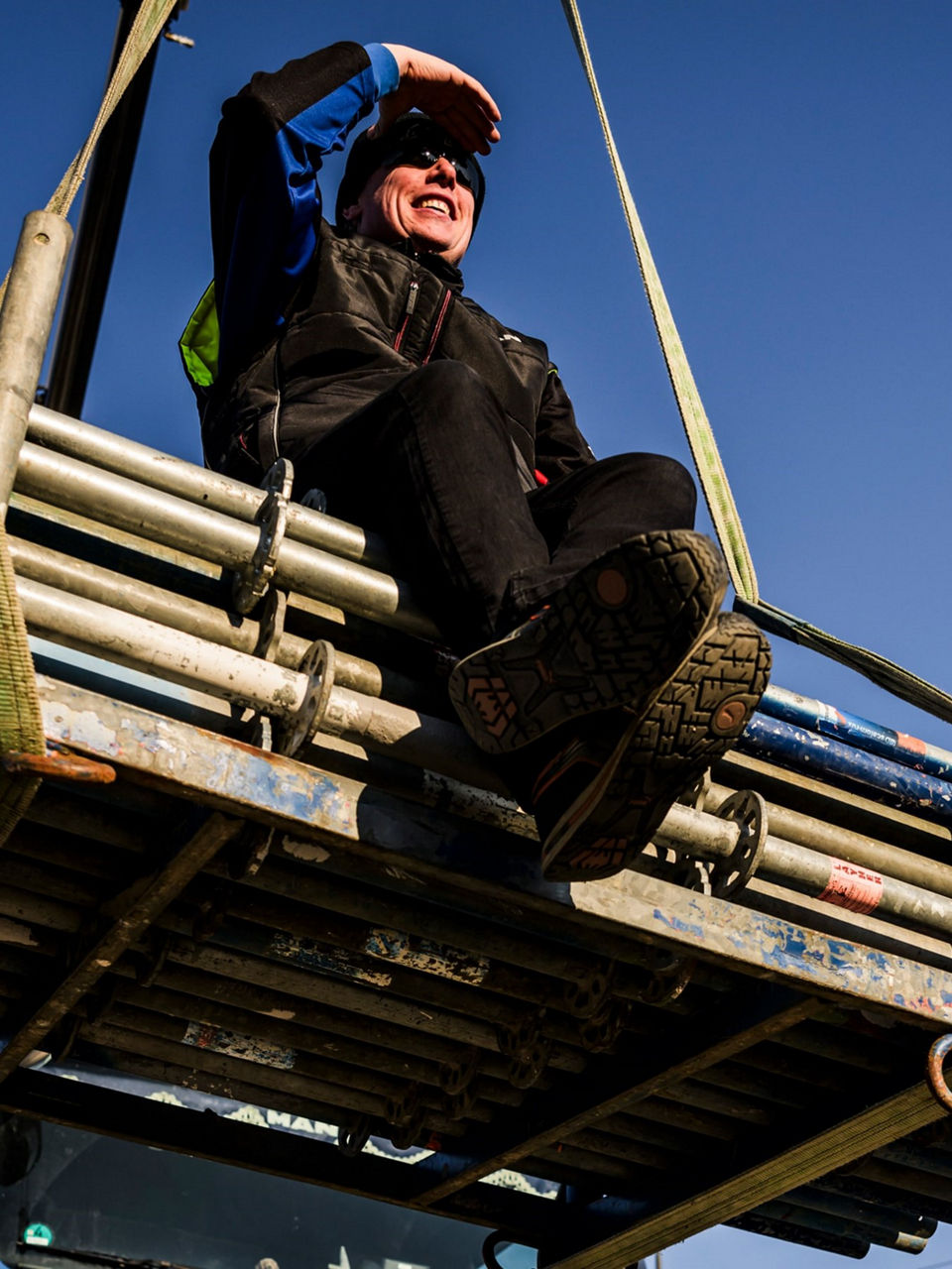 MAN Lkw Fahrer Chris Merkl