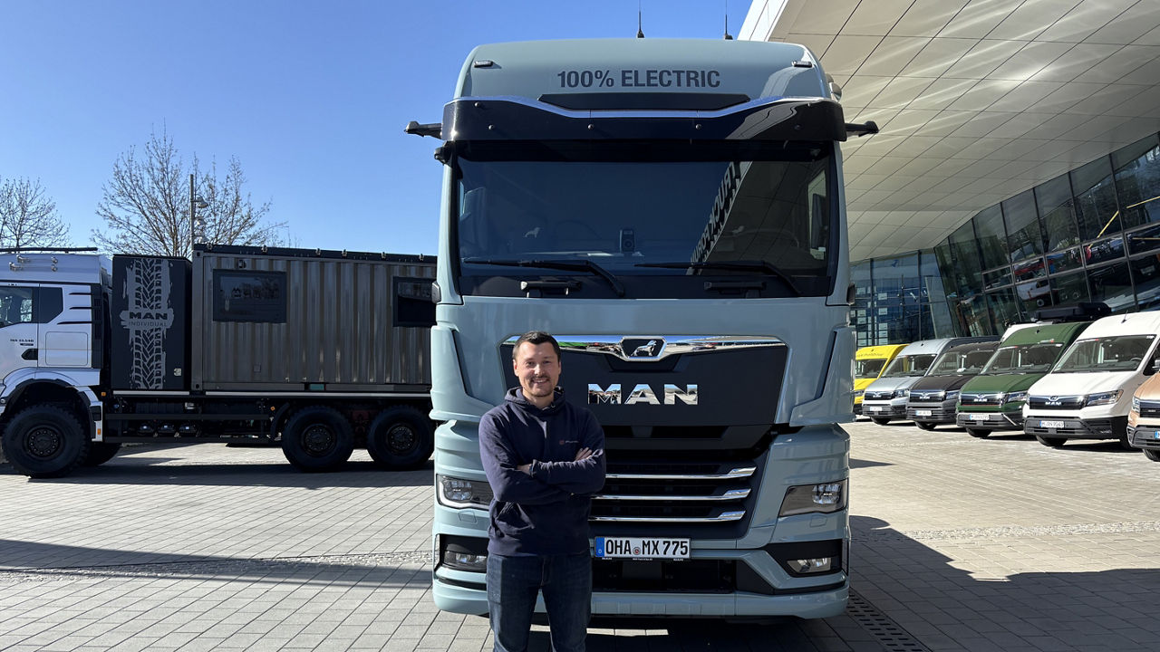 MAN eTGX und der Elektrotrucker