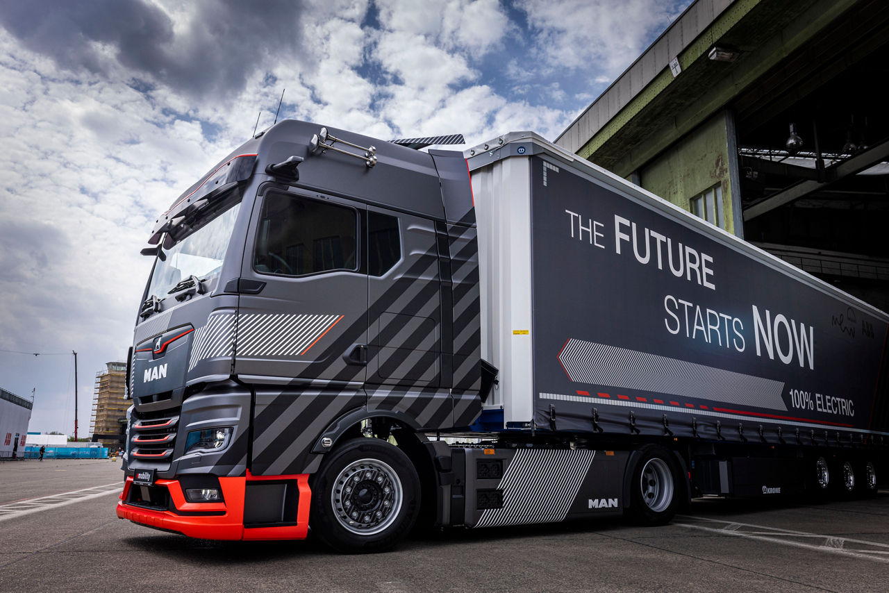 MAN Berlin E-Truck
