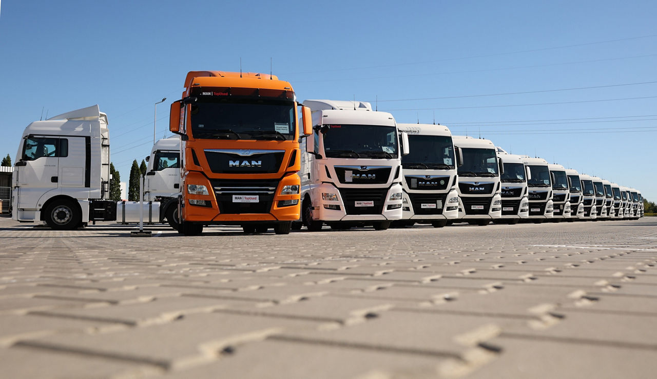 Flota pojazdów MAN TopUsed