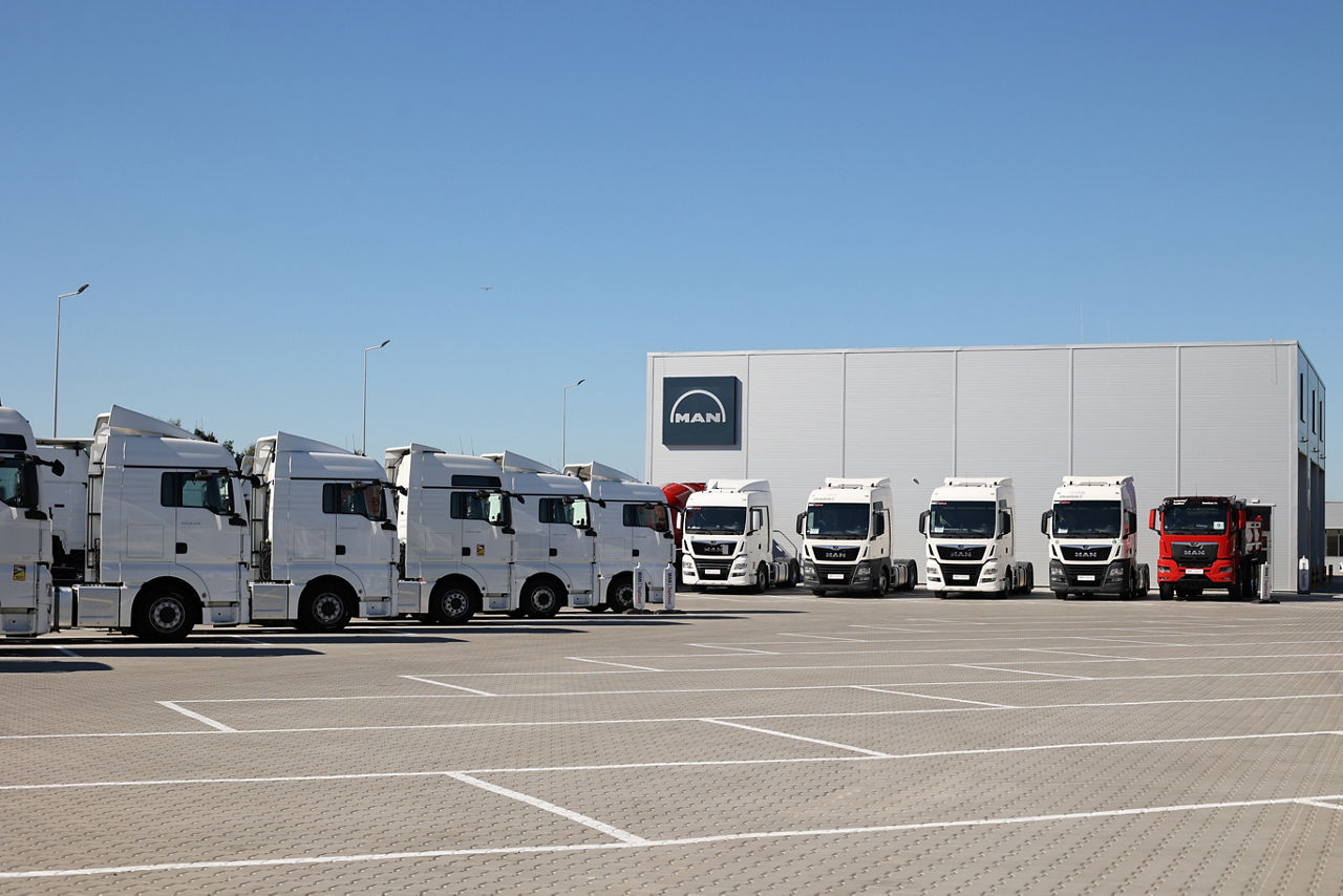 Flota pojazdów MAN TopUsed 