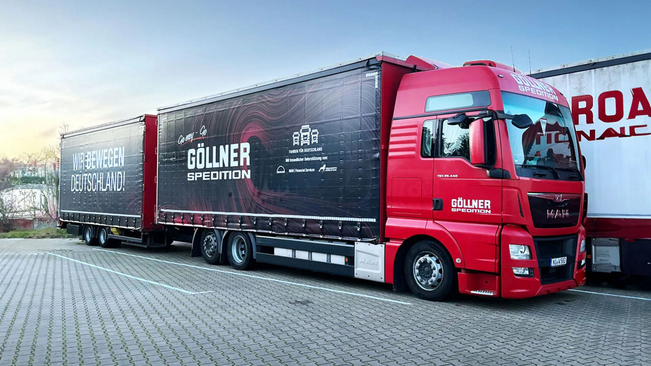 MAN TGX Firma Göllner 