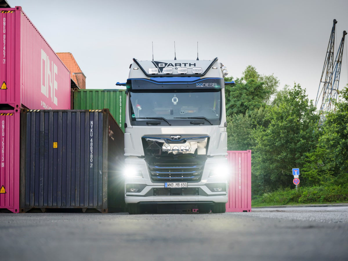MAN TGX - Hafen zu Hafen