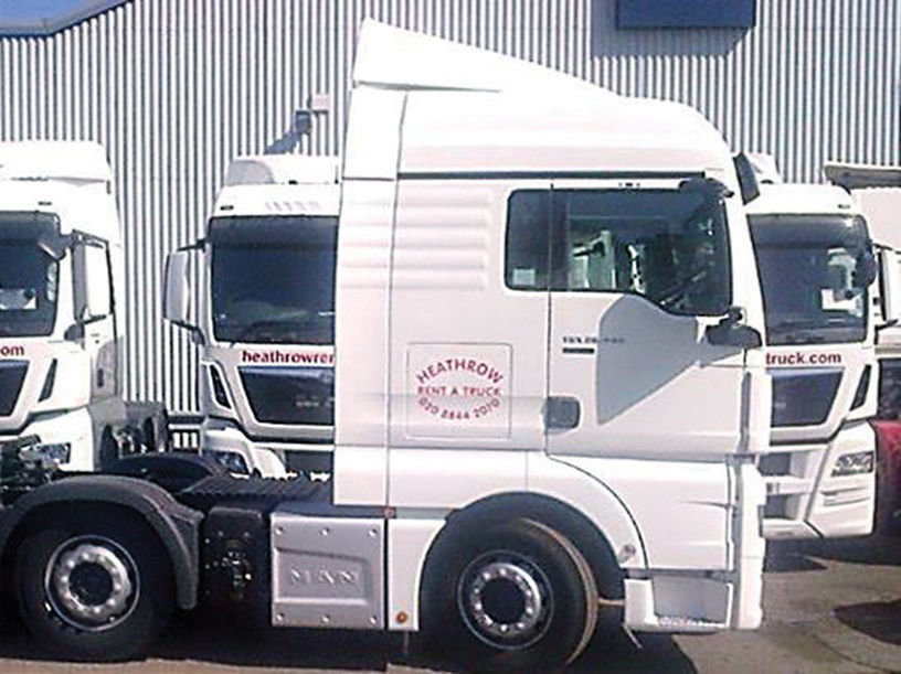 Heathrow Rent A Truck fleet