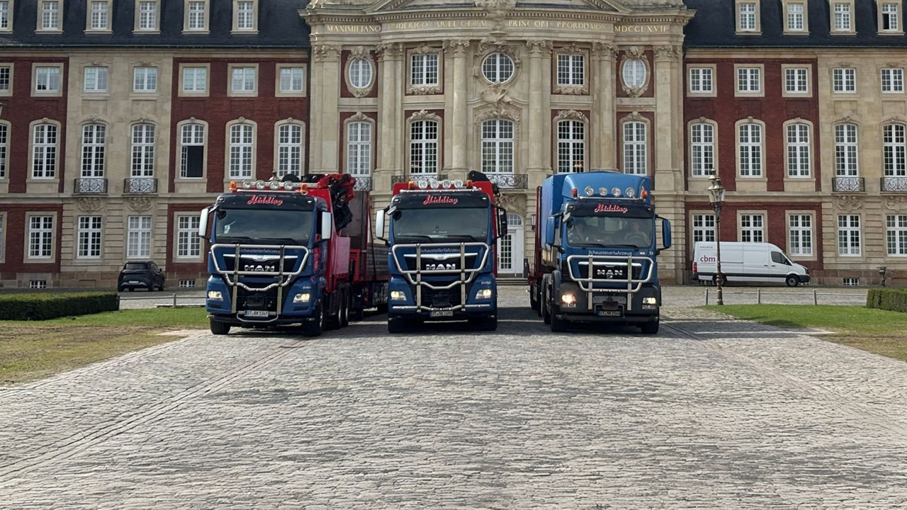 Ohne mein Team und dem MAN TGX läuft nichts