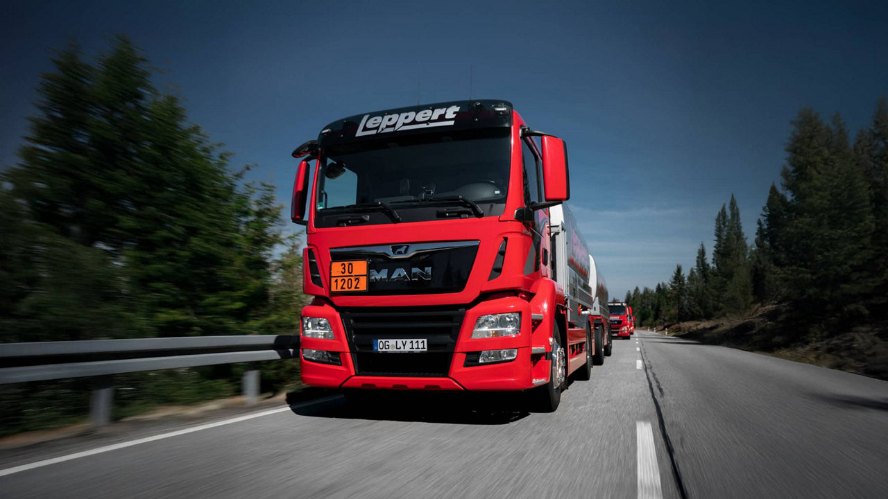 Das Firmenherzstück sind die Lkw-Fahrer