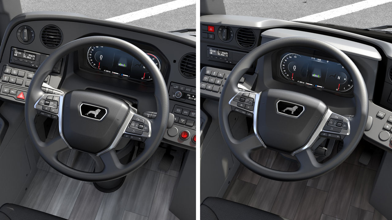 Lion's Intercity LE Fahrersitz