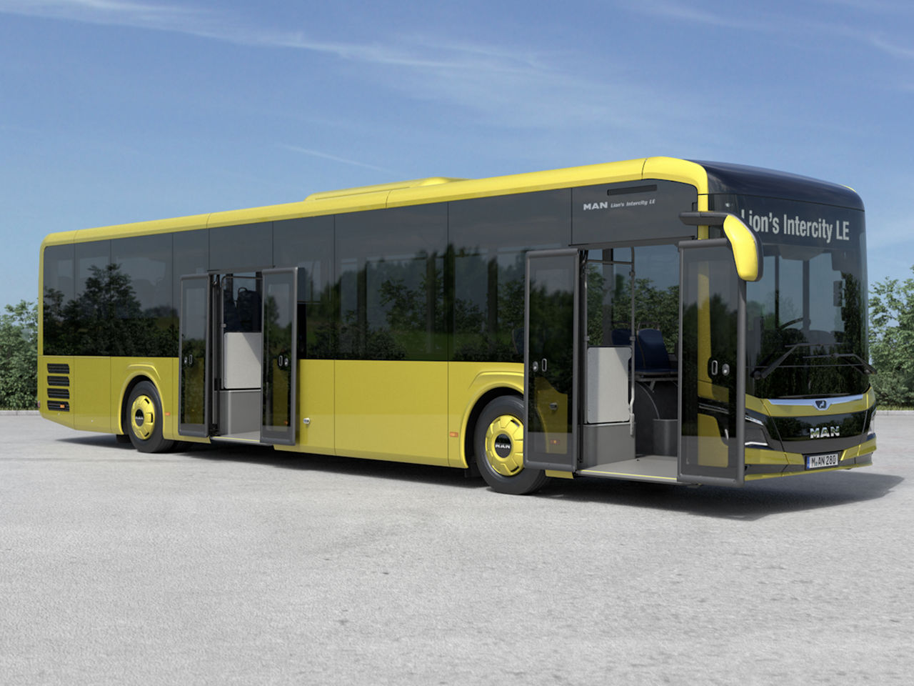 Türkonfiguration für den überlandorientierten Einsatz.