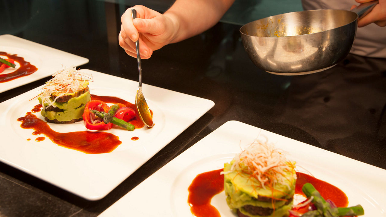 Deftig, gesund und lecker – die Speisen im MAN Restaurant 