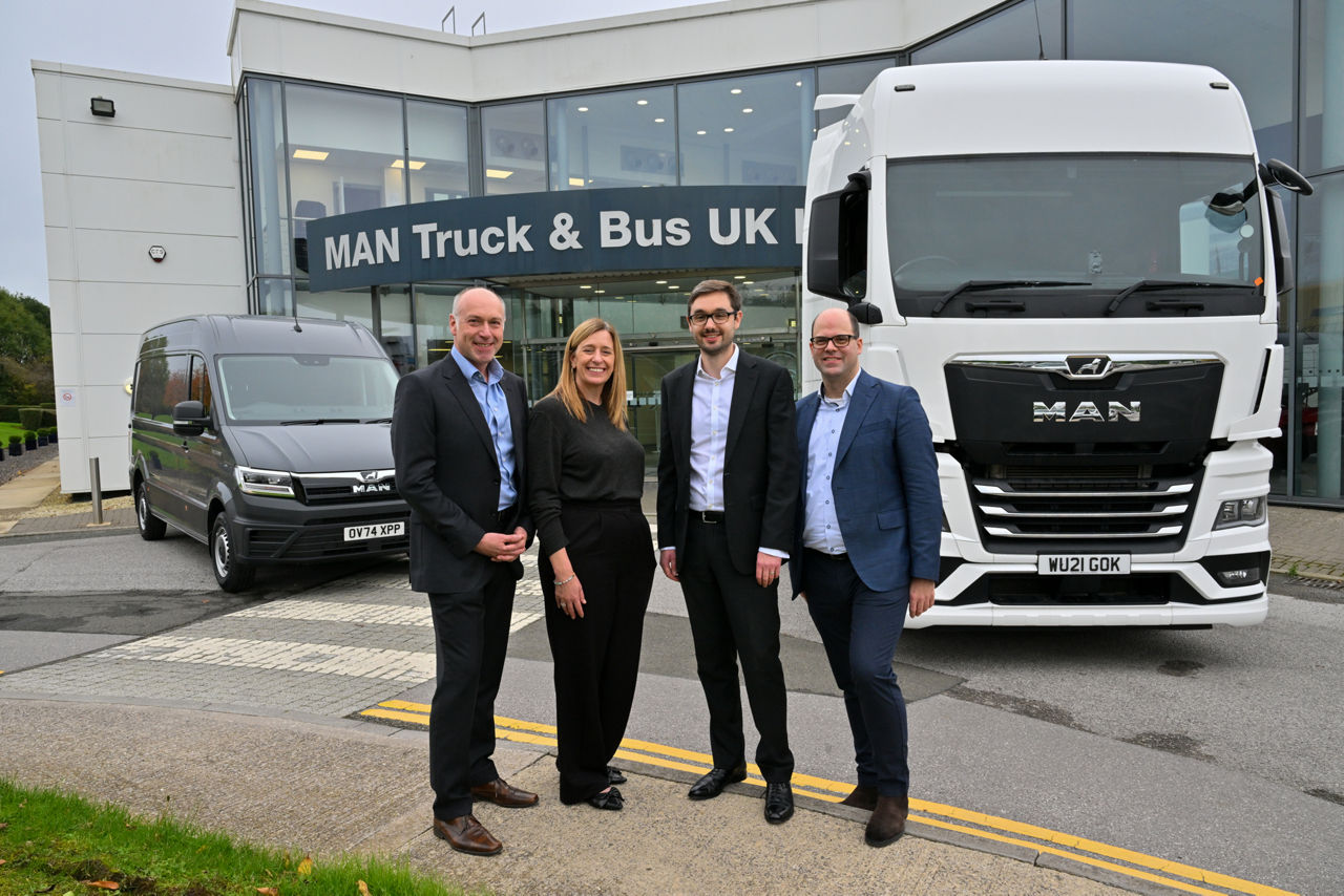 MAN FinancialServices UK Joins TRATON Financial Services to Drive Innovation and Sustainable Mobility Solutions.