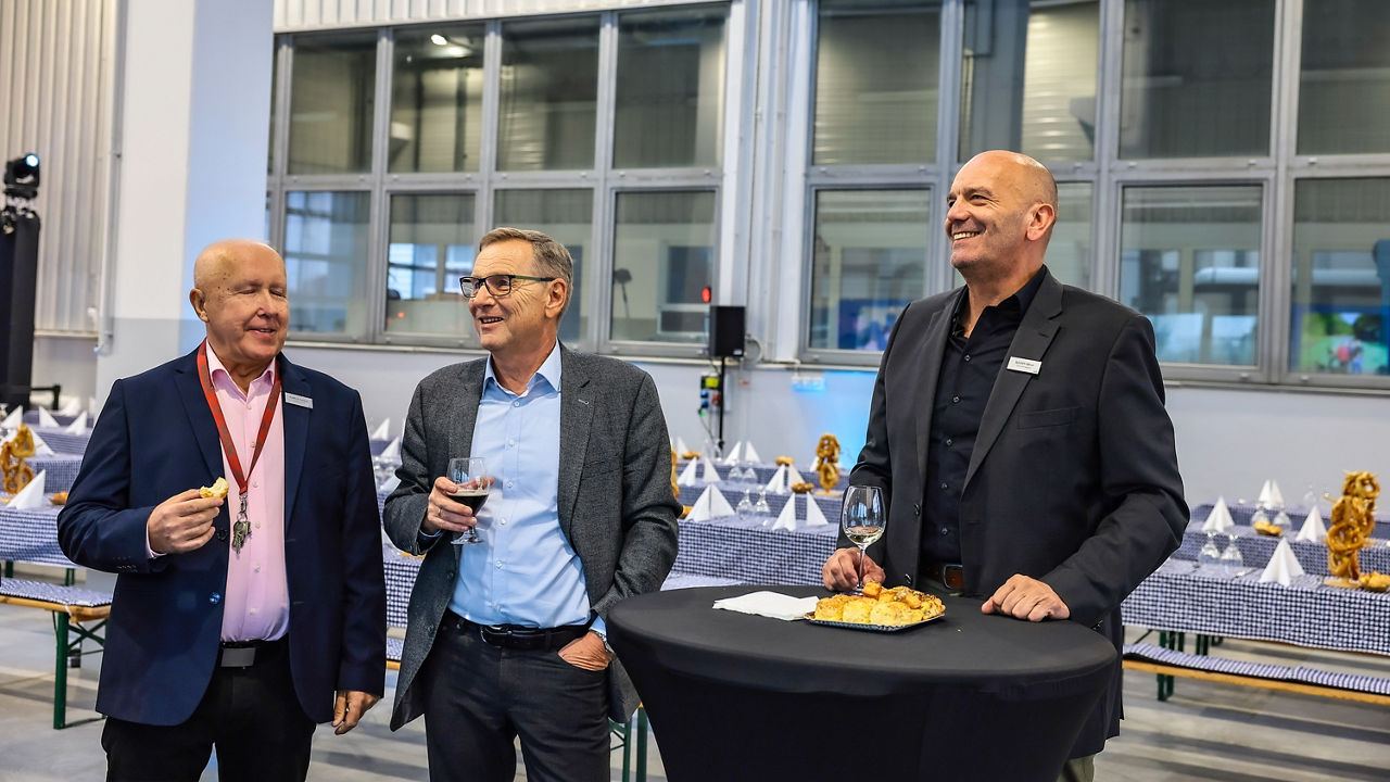 Varga Norbert, Reinhard Faderl és Oliver Klein várják a vendégeket