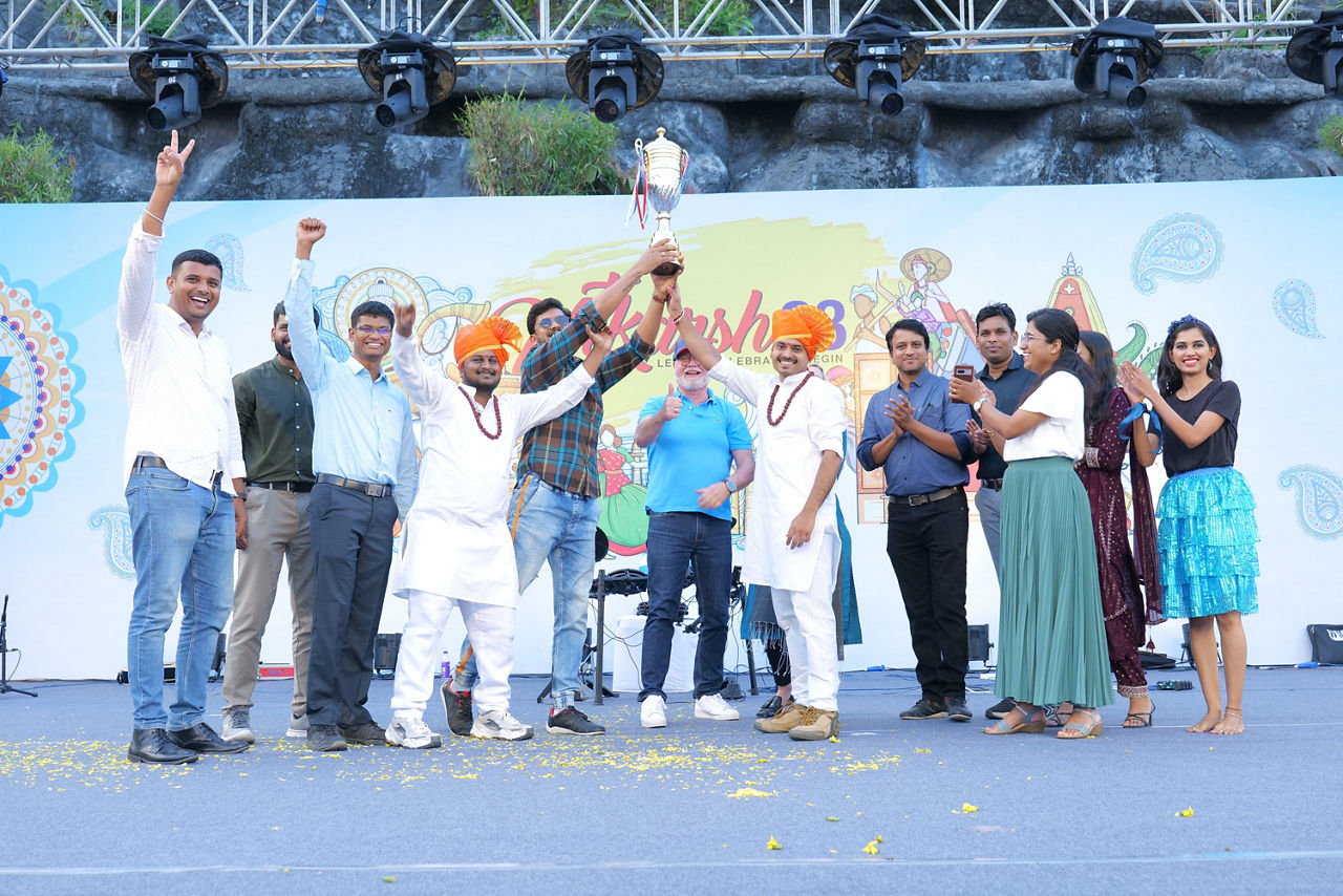 Winners for cricket match Utkarsh 2023