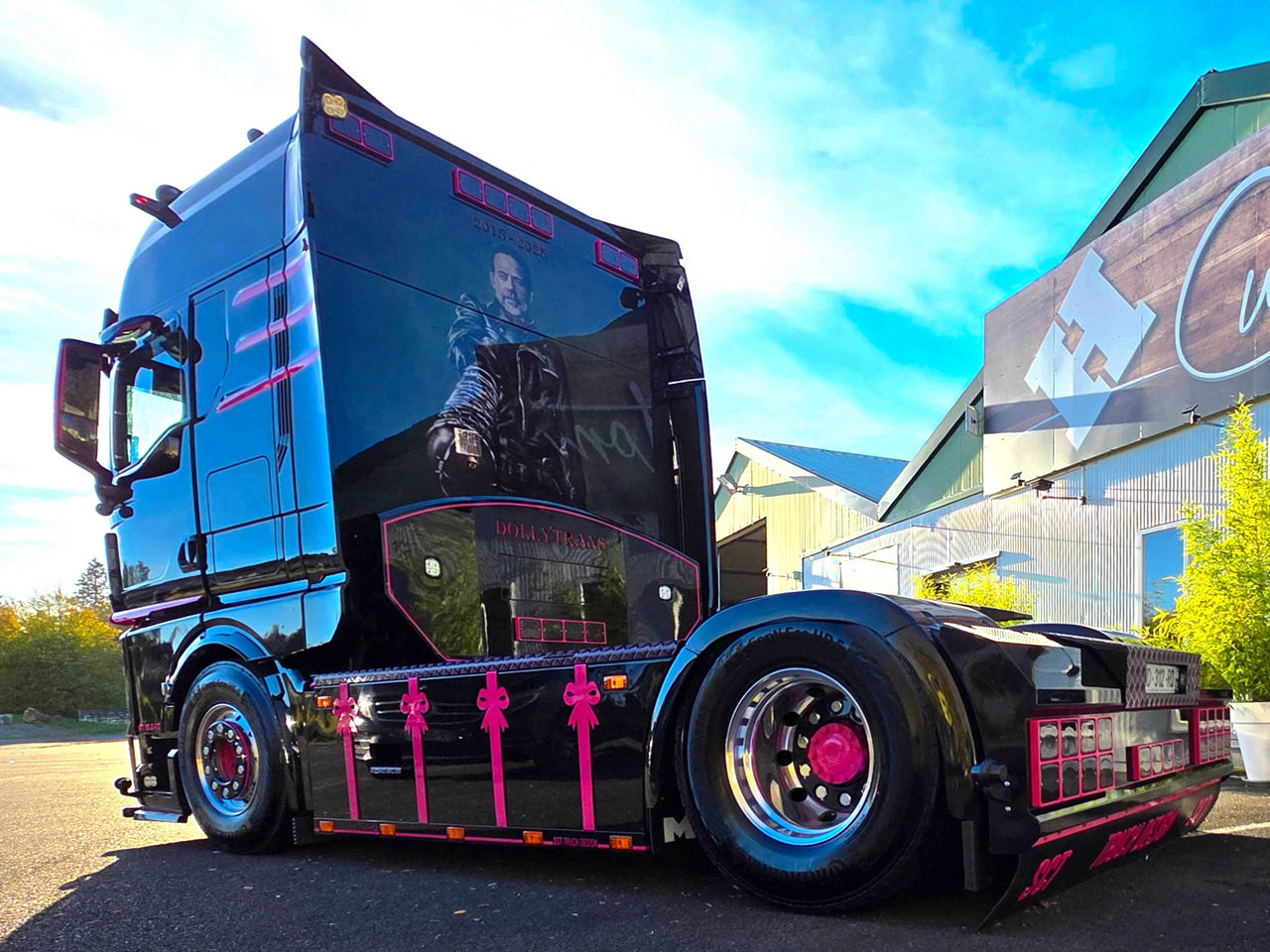 Ein MAN TGX Truck wie aus einer anderen Welt