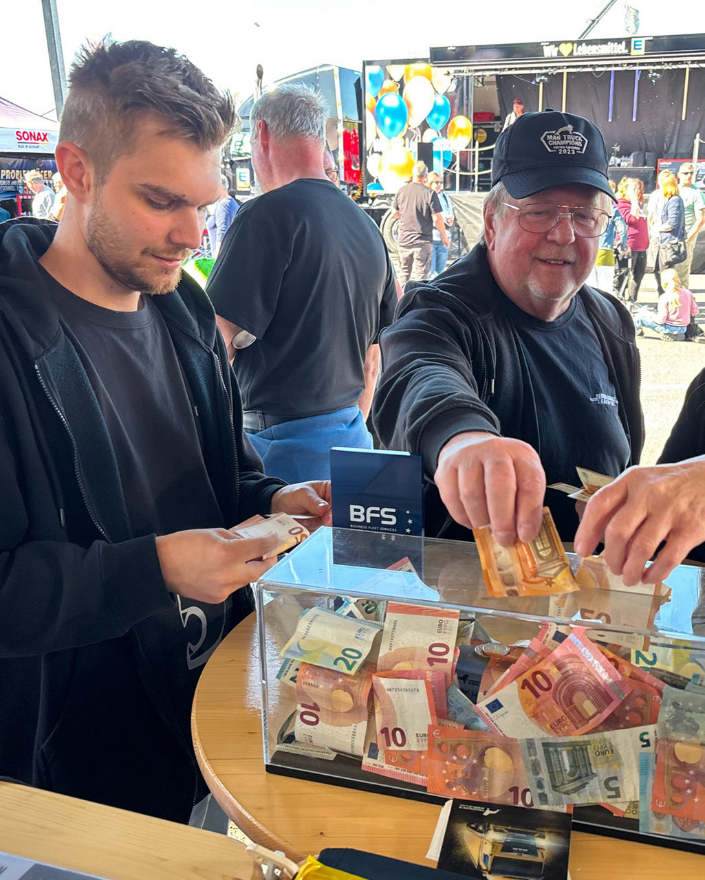 Vielen Dank an alle die gespendet haben. 