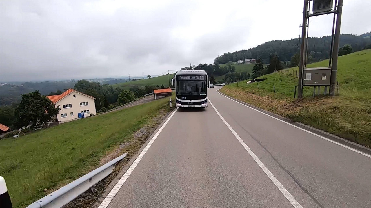 AltTag (Video)Der Elektrobus MAN Lion’s City E bei der Roadshow in St. Gallen und Lausanne