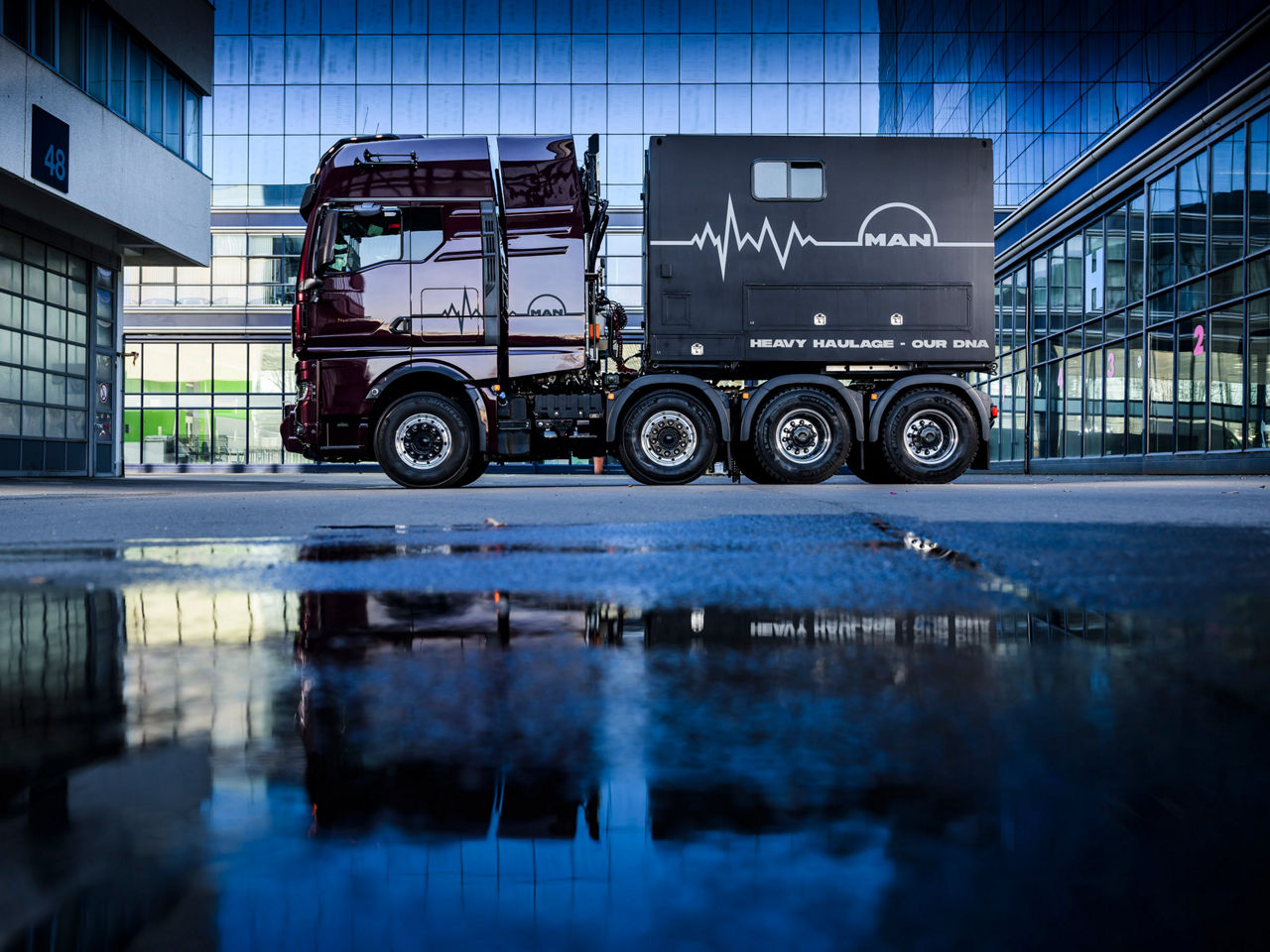  MAN TGX Schwertransport Steffen Richter