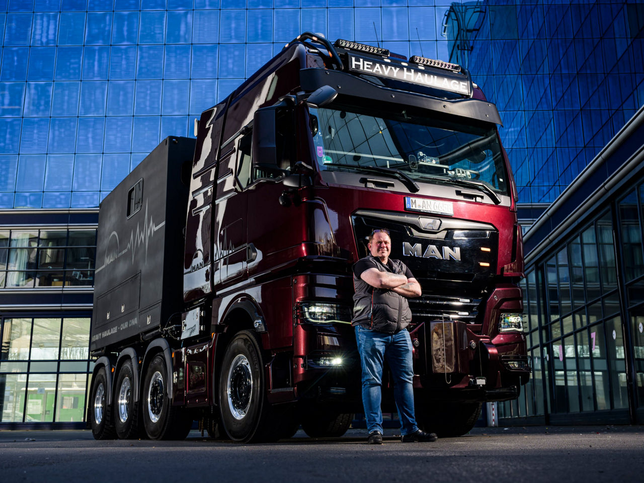  MAN TGX Schwertransport Steffen Richter