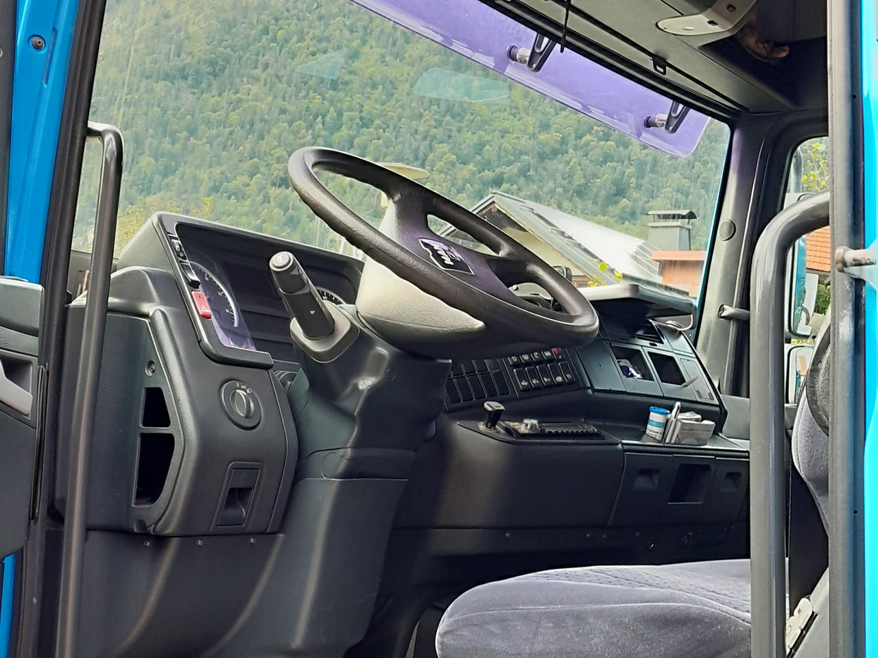 Blick ins Fahrerhaus 