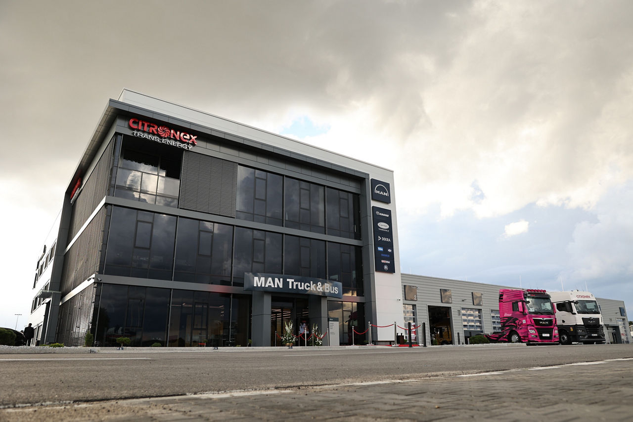 Serwis RouteA4 pod znakiem MAN Truck & Bus Polska w Zgorzelcu 