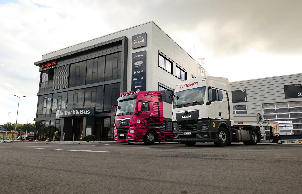 Serwis RouteA4 pod znakiem MAN Truck & Bus Polska w Zgorzelcu 