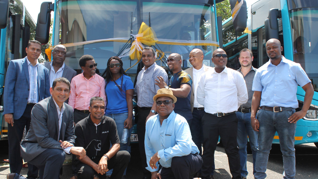 150 MAN city buses in the South African holiday paradise of Durban