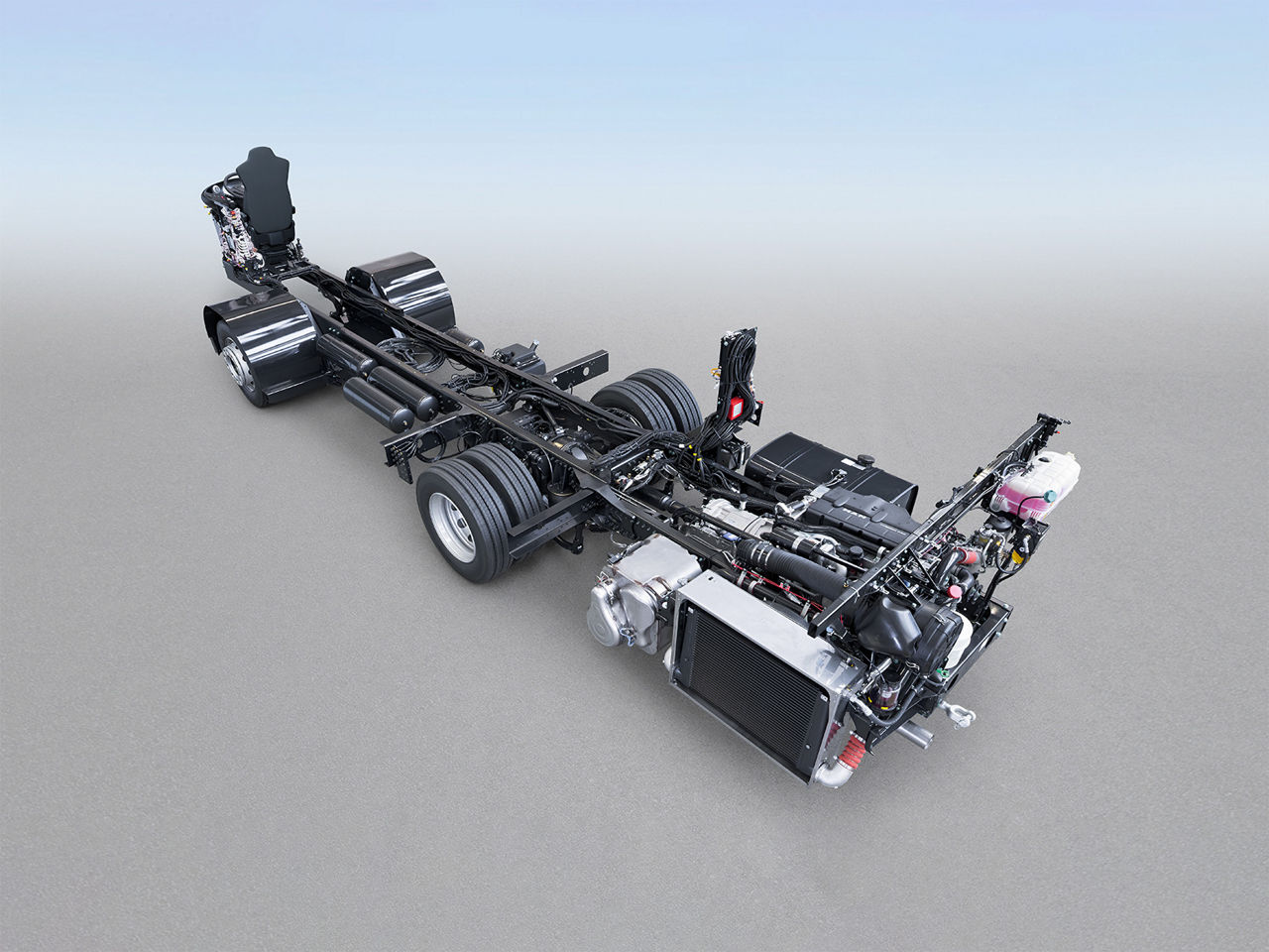 Low-entry chassis