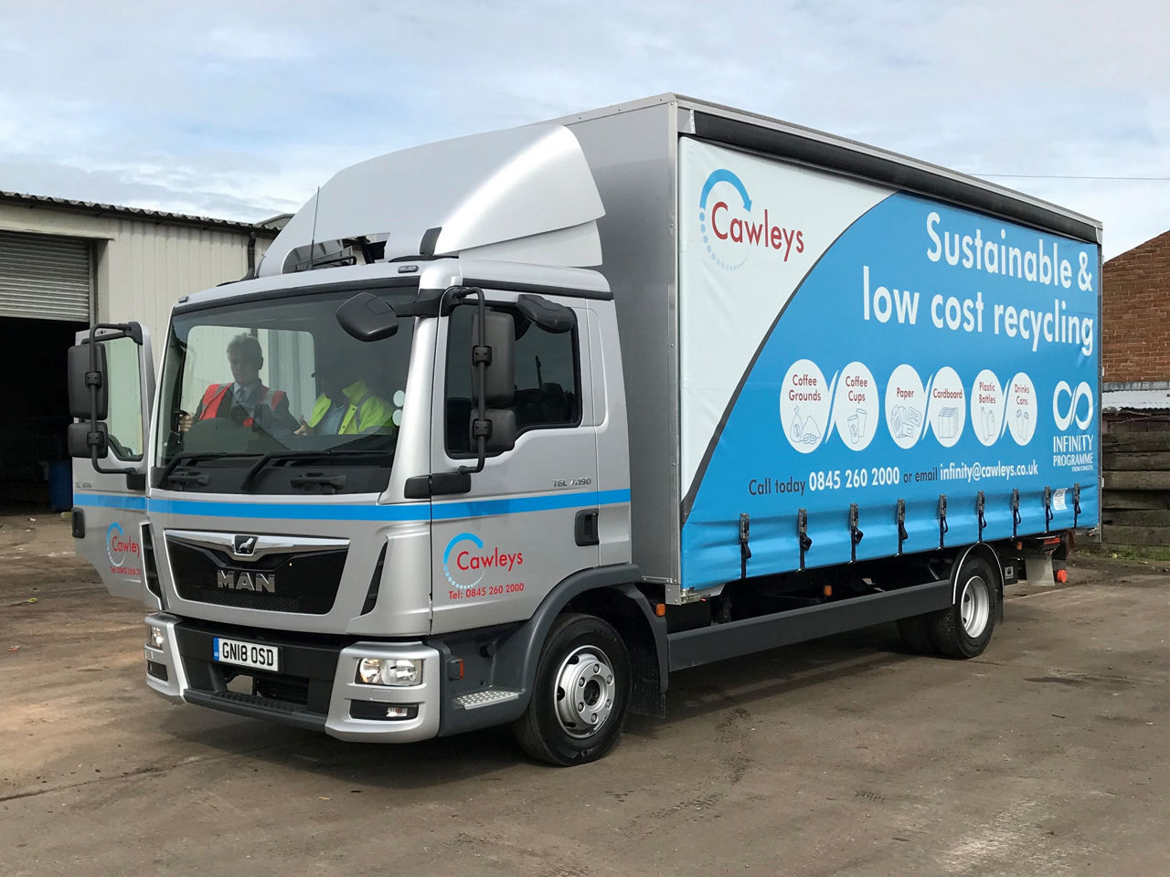 F&R Cawley Ltd. truck