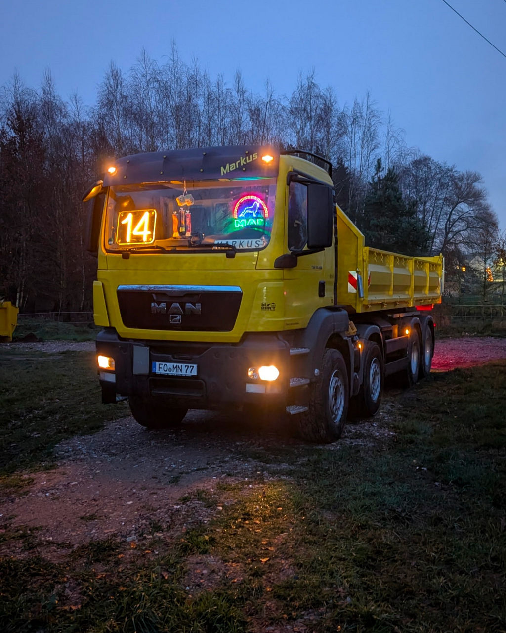 Markus gefällt, dass er als Selbstständiger seine Zeit selbst einteilen kann.