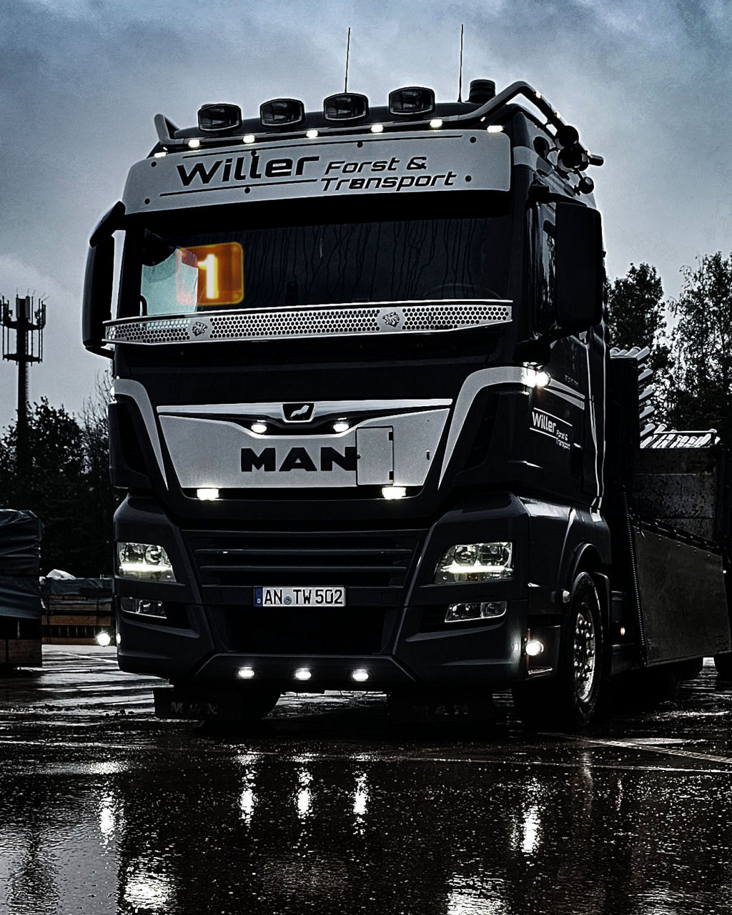 #1 Diana aus Feuchtwangen mit ihrem MAN TGX 26.500