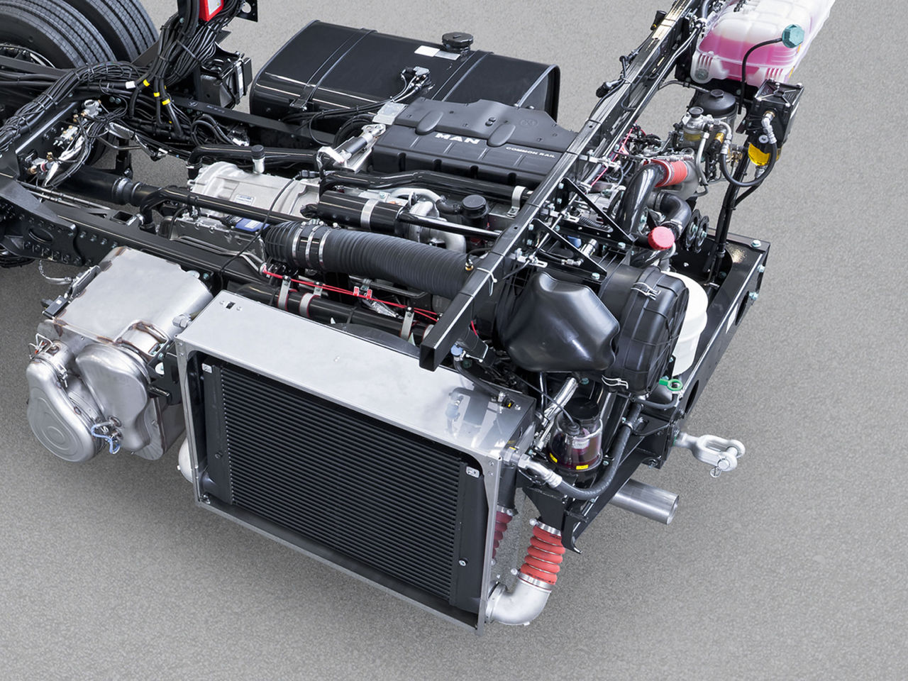 Fold-out intercooler