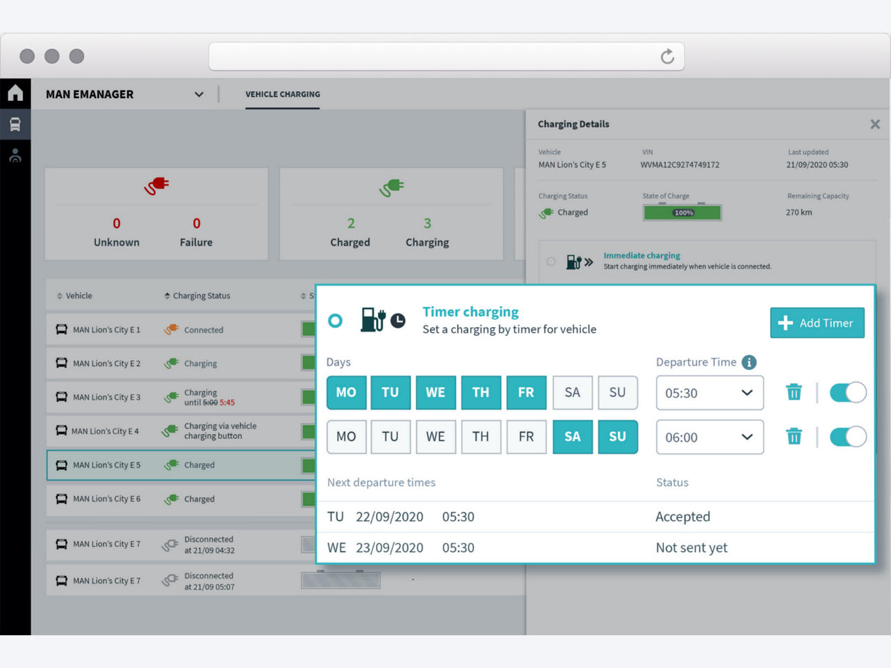 Screenshot Climate control