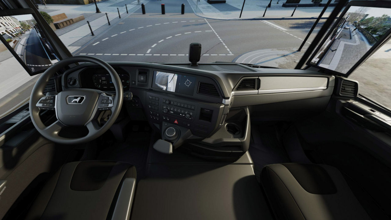 Unser praktisches MAN Fahrerhaus NN ist ideal für den Nah- und Verteilerverkehr, in der Baubranche oder im kommunalen Einsatz. 