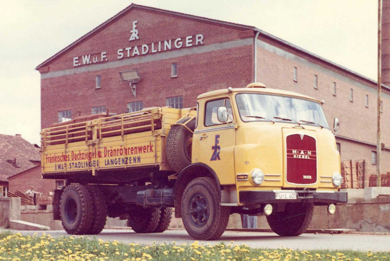 MAN truck from the 1960s 