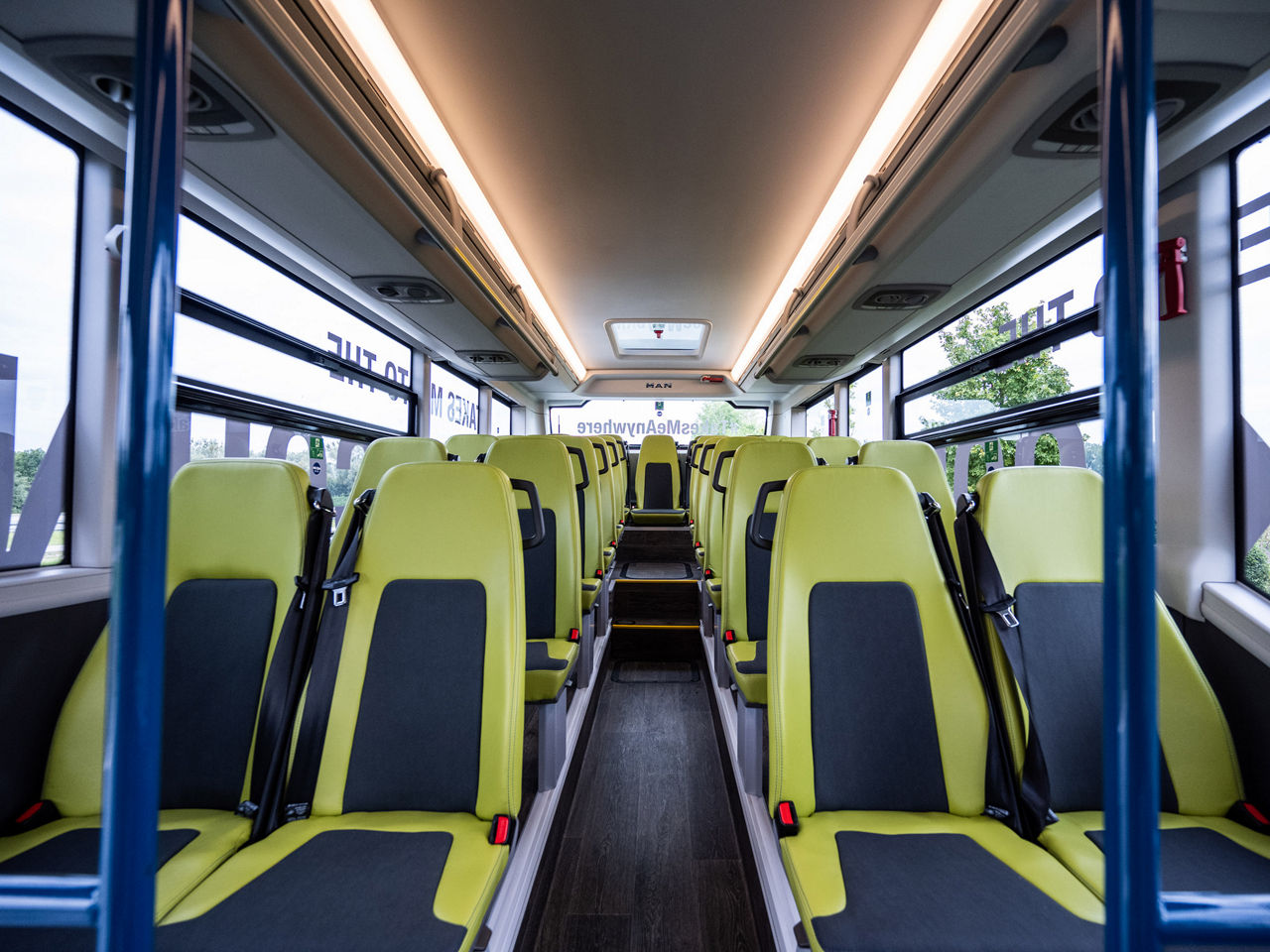 MAN Intercity interijer